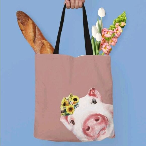 Pig Tote Bag - Picture 2 of 5